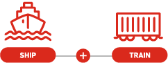 multimodal solutions ship + train